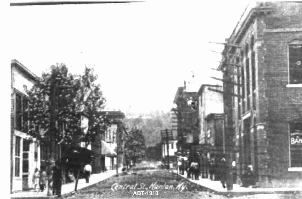 central street 1910