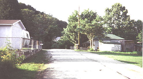 The road in front of our houses looks very different today